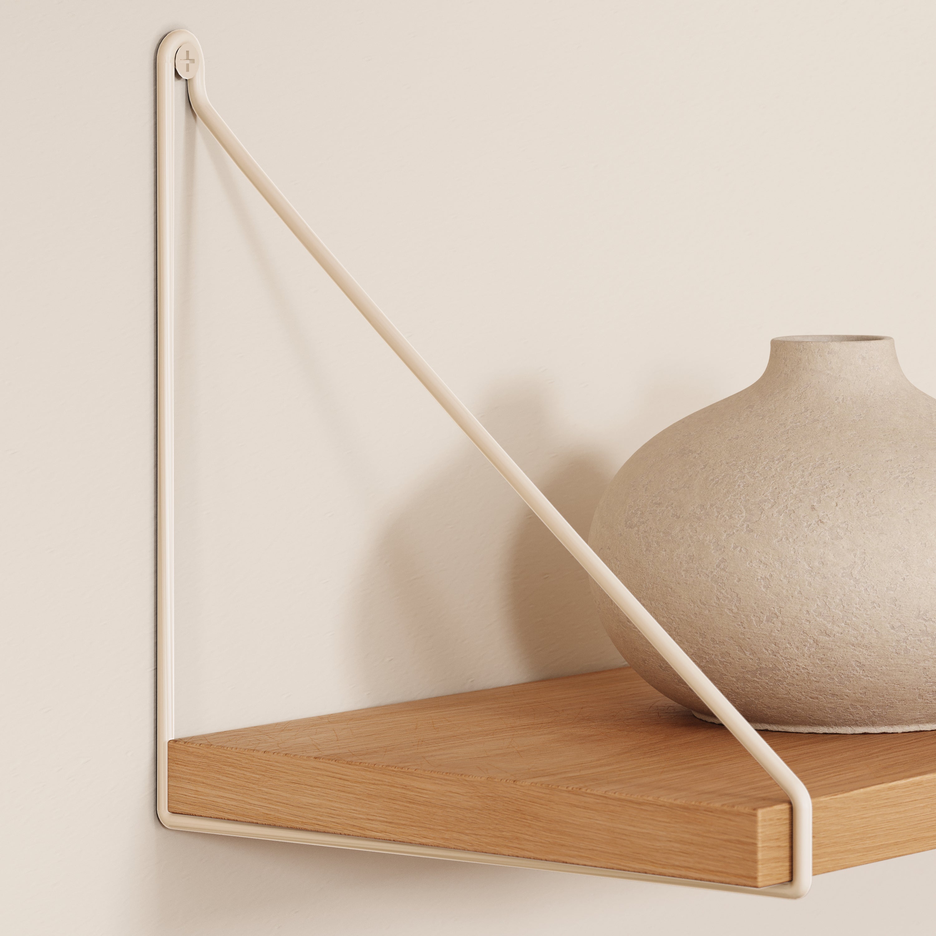 Regalhalterungen 2er Set Regaltr ger Draht Creme Draadwerk Regalhalterungen 2er Set Regaltr ger Draht Creme Draadwerk