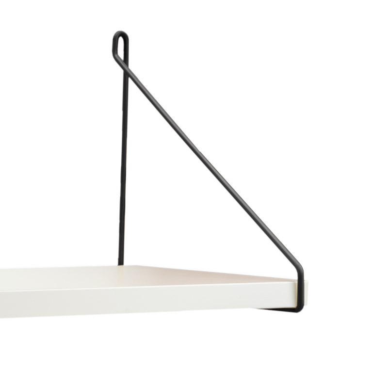 Regalhalterungen | 2er Set Regalträger Draht Schwarz