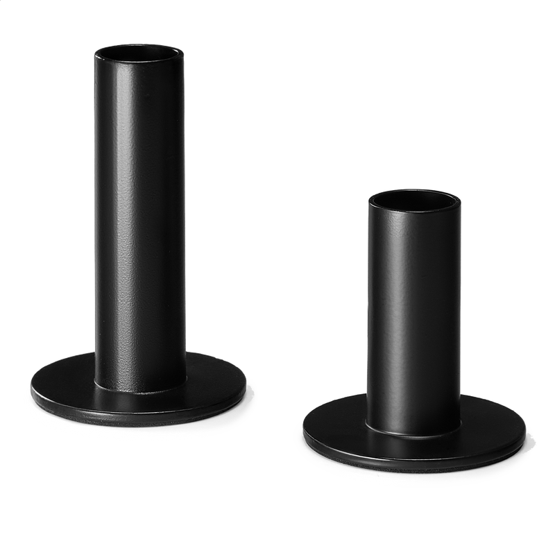 Kerzenhalter (rohrförmig) 2er Set