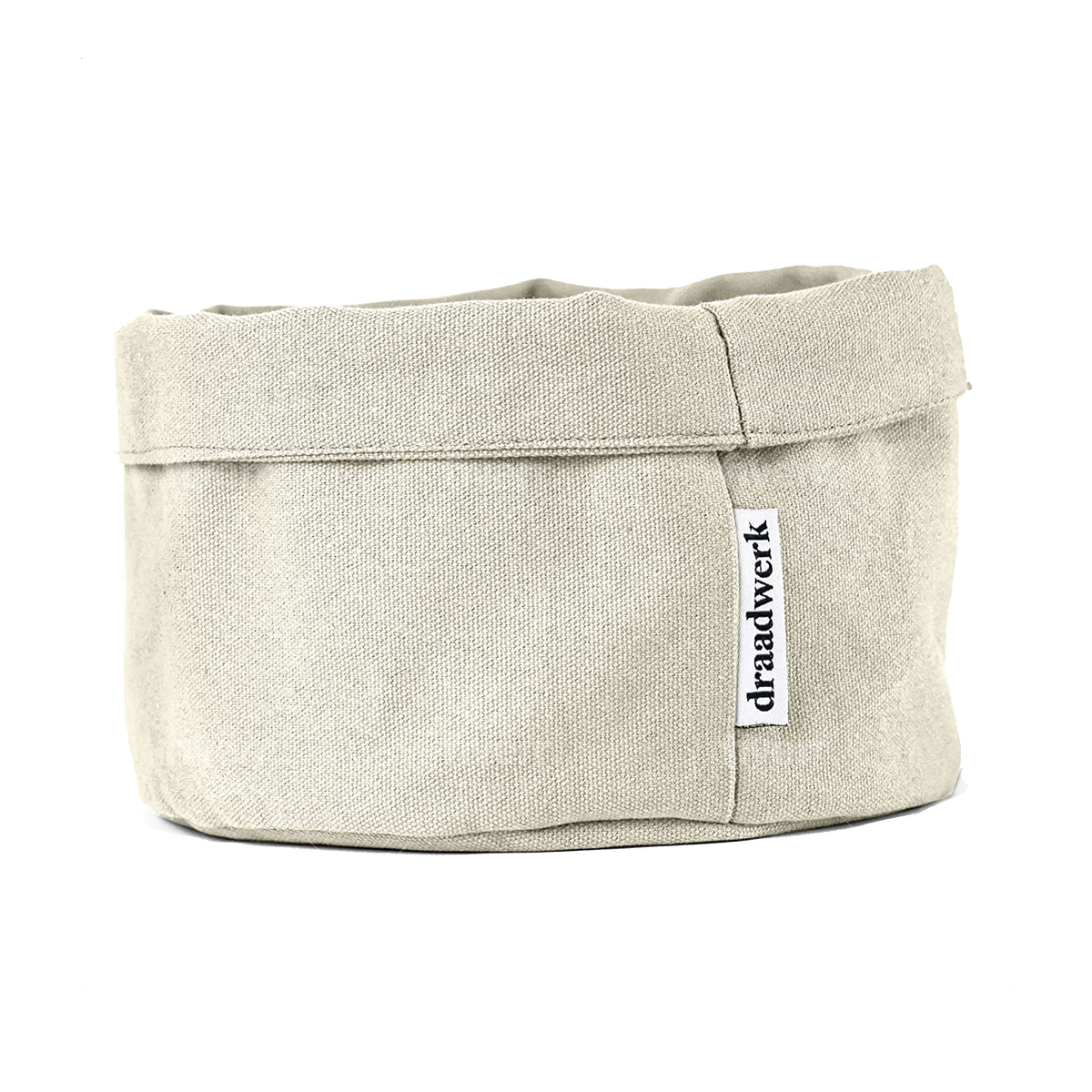 Brotkorb Stoff | Brötchenkorb | Aufbewahrungskorb Nature/Beige