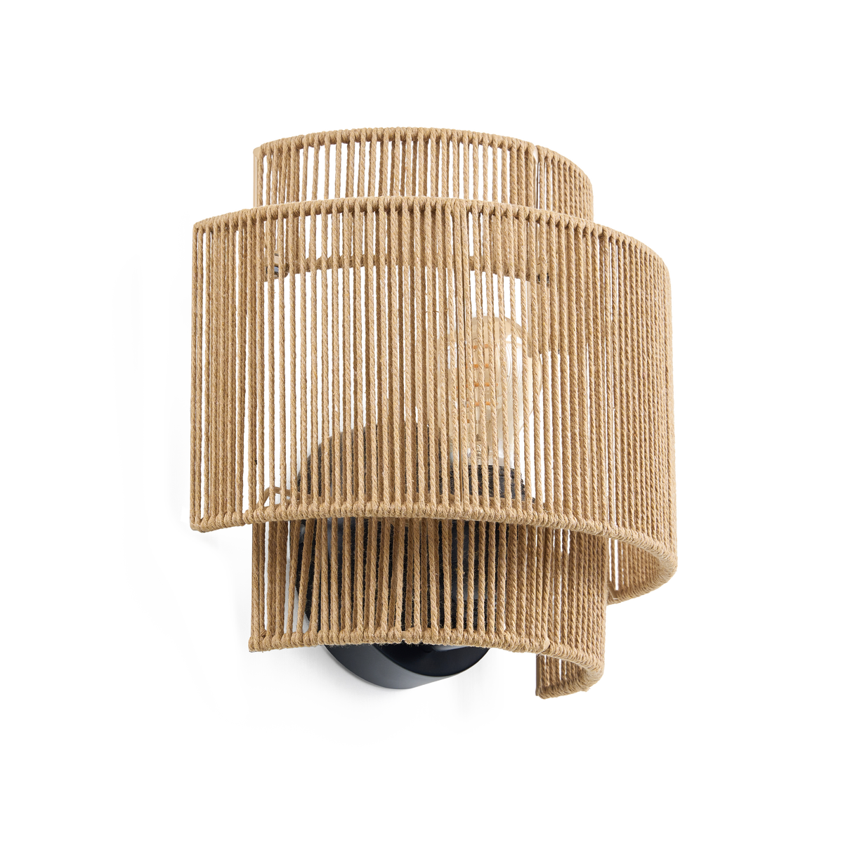 Wandleuchte Jute (3-teilig)