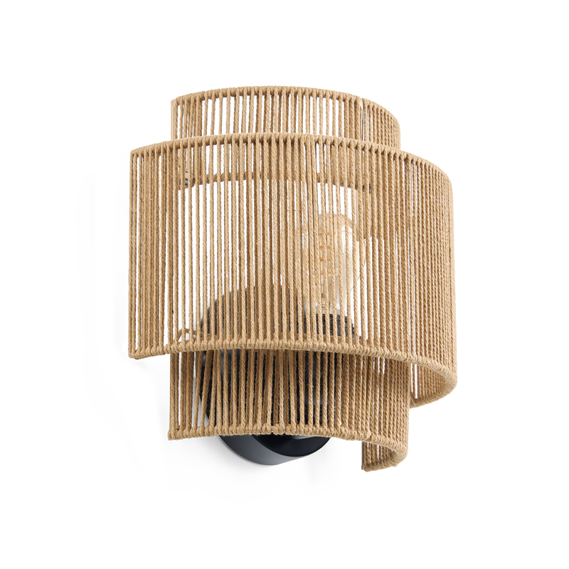 Wandleuchte Jute (3-teilig)