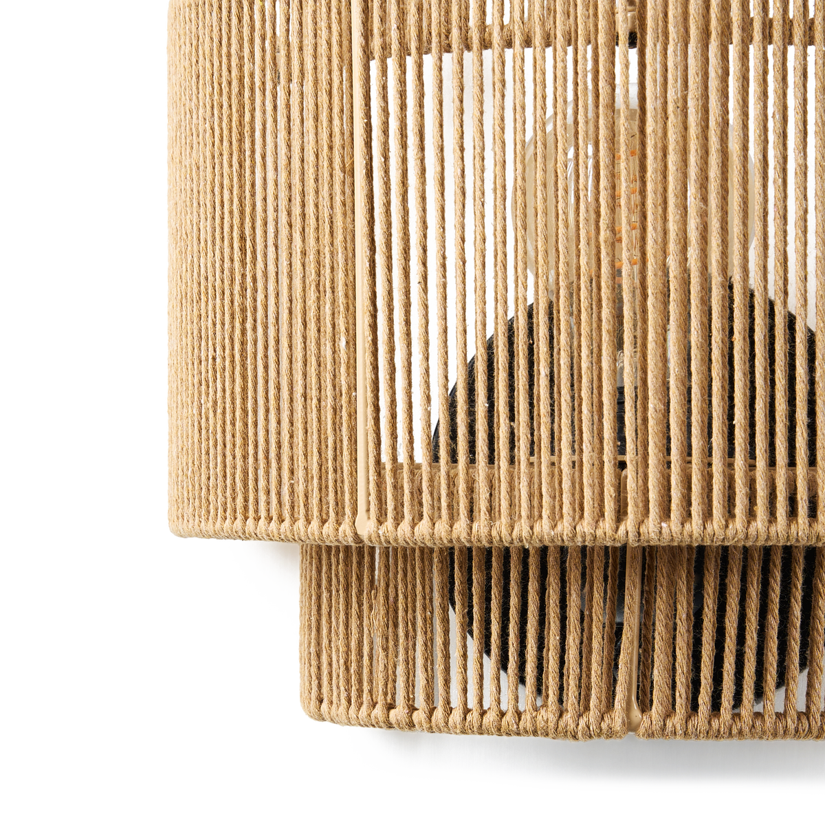 Wandleuchte Jute (3-teilig)